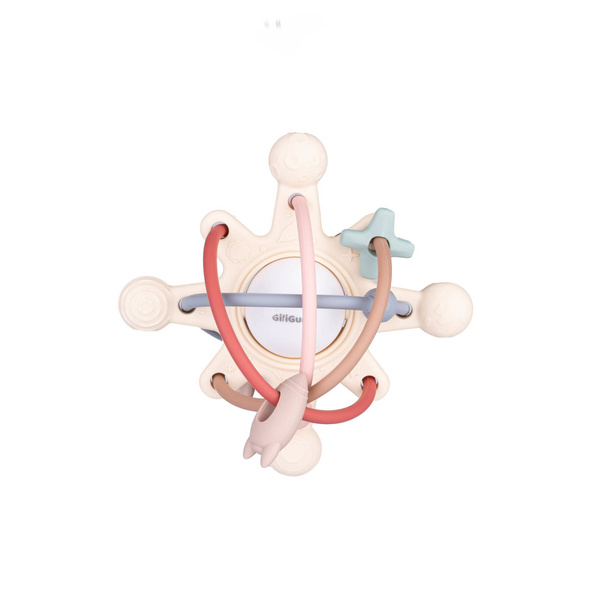 Grzechotka, Gryzak na Ząbkowanie, 3m +, Giligums