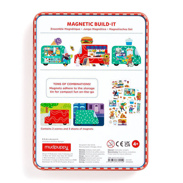 Magnetyczne postacie Festiwal foodtracków 4+, Mudpuppy