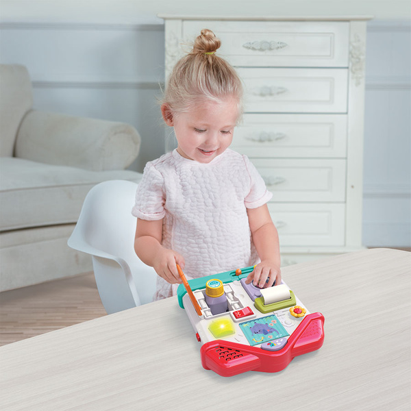 Zabawki interaktywne / edukacyjne - Zręcznościowy domek, 10 m+, Dumel