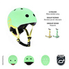 Scoot and Ride Kask dla dzieci 1-5 lat rozm. XXS-S, kolor: Kiwi