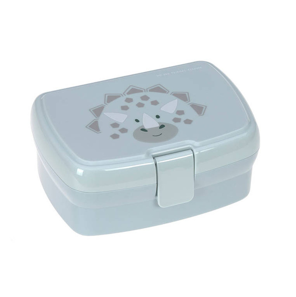 Zestaw na lunch Lunchbox + Tritanowa butelka - bidon 460 ml About Friends Dinozaur, Lassig