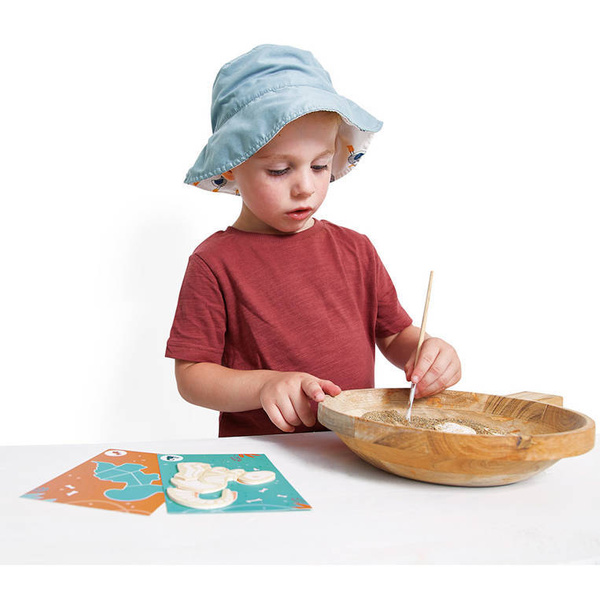 Układanka wykopaliska Dinozaury 4+, Janod