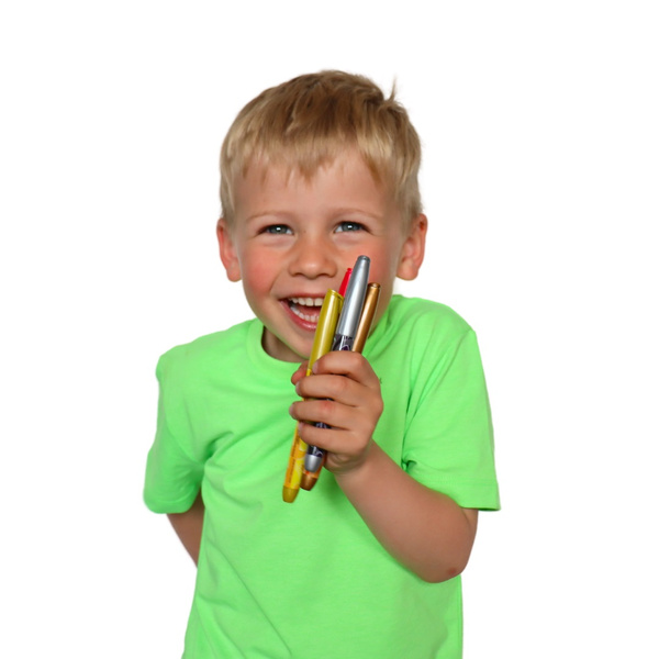 Pachnące markery - metaliczne, zestaw 8 szt., dla dzieci, 3 lata+, Scentos