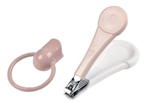 Cążki do paznokci w etui Old Pink, Beaba