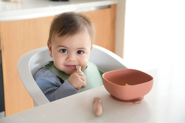 Zestaw pierwszych sztućców - łyżeczka - gryzak, dla dzieci, 4 m+, Beaba