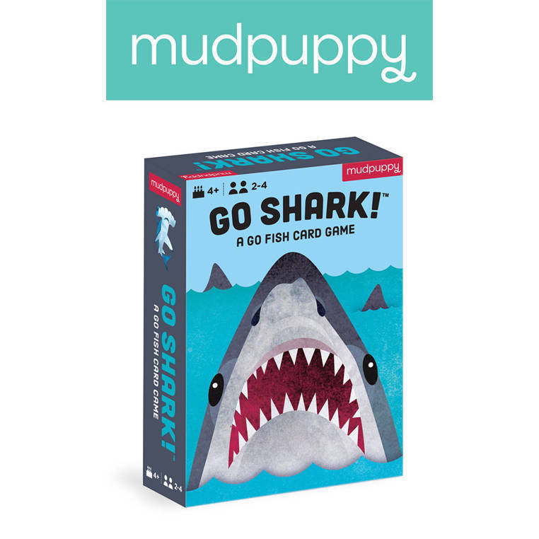 Gra karciana Go Shark! – kolorowe karty z rekinami