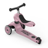 Scoot and Ride HK1 Push and Go 2w1 jeździk i hulajnoga dla dzieci 1-5 lat, kolor: Wildberry