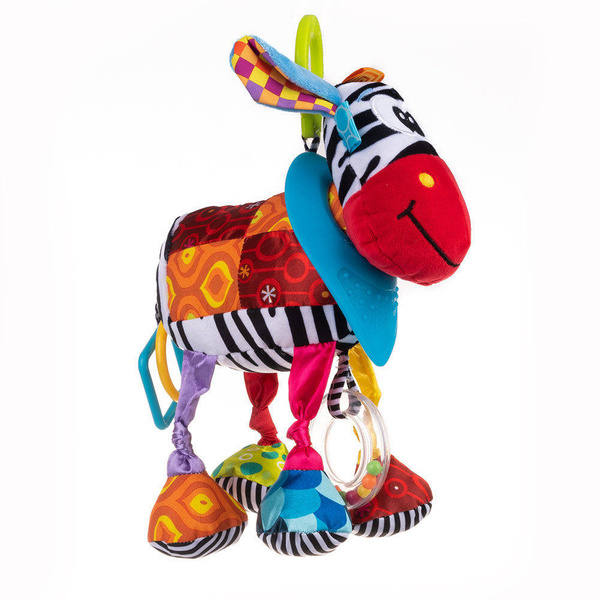 Zawieszka do wózka łóżeczka z grzechotką Osioł Dave, Balibazoo
