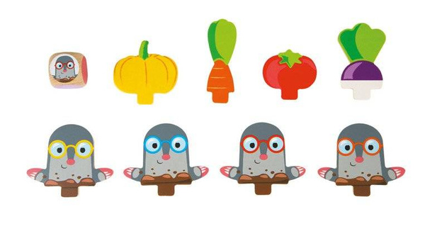 Gra wyścig Strzeż się kreta!, Janod