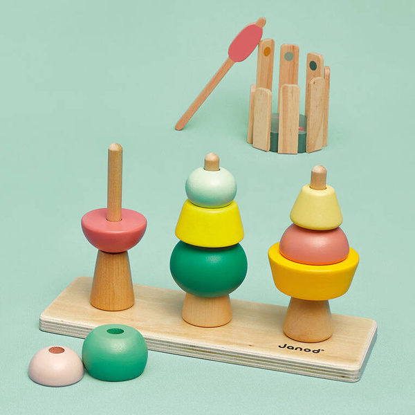 Zestaw zabawek edukacyjnych Box 36 m-cy, Janod