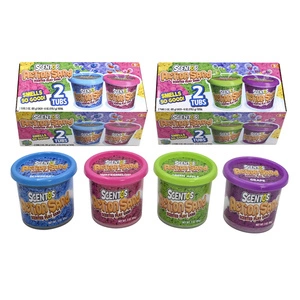 Piasek kinetyczny - pachnący, zestaw 2 szt, mix kolorów, 3 lata +, Scentos