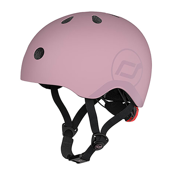 Scoot and Ride Kask dla dzieci 3+ rozm. S-M, kolor: Wildberry