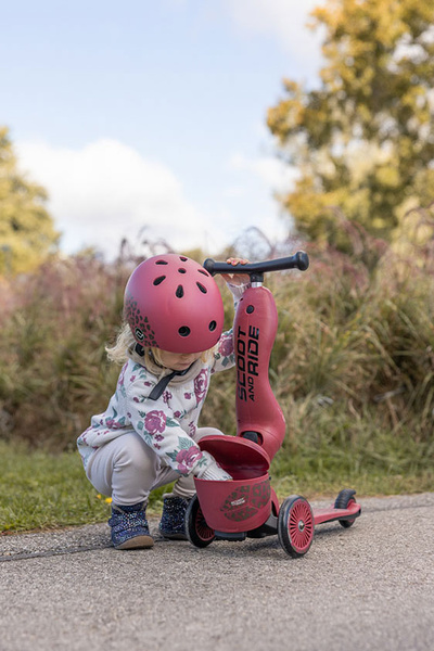 Scoot and Ride HK1 Lifestyle 2w1 jeździk i hulajnoga dla dzieci 1-5 lat, kolor: Wildcat