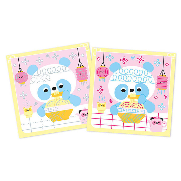 Zestaw kreatywny Szlaczki My arts & crafts 5+, Janod