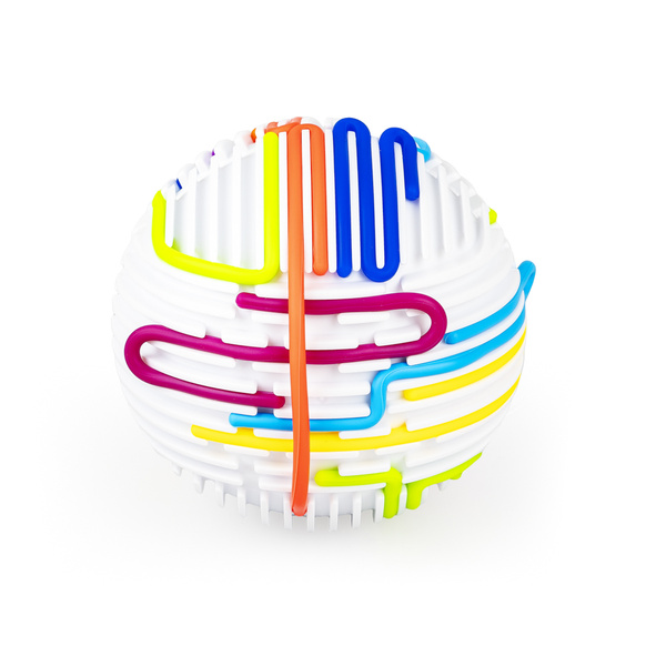 Kolorowa Przeplatanka - zabawka logiczna dla dzieci, 3 lata+, Dumel