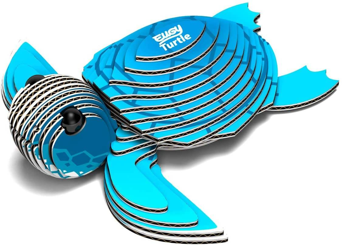 Układanka 3D Żółwik Eugy nauka przez zabawę