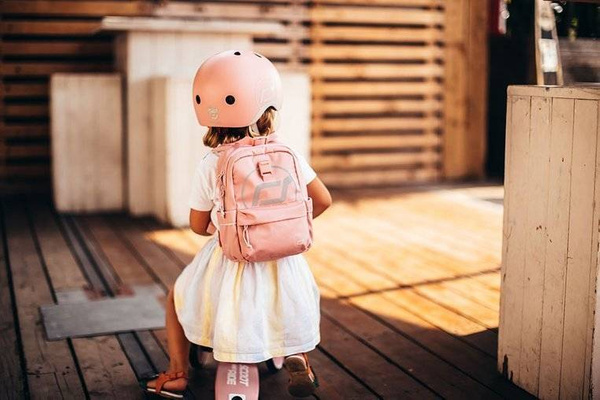 Scoot and Ride HK1 2w1 jeździk i hulajnoga dla dzieci 1-5 lat, kolor: Rose***OUTLET***