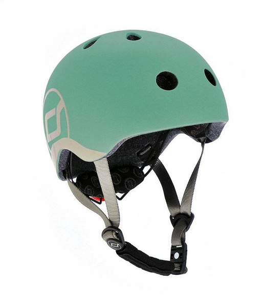 Scoot and Ride Kask dla dzieci 1-5 lat rozm. XXS-S, kolor: Forest
