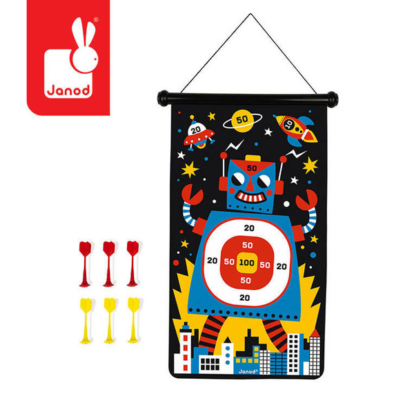 Magnetyczna gra w rzutki Roboty, Janod