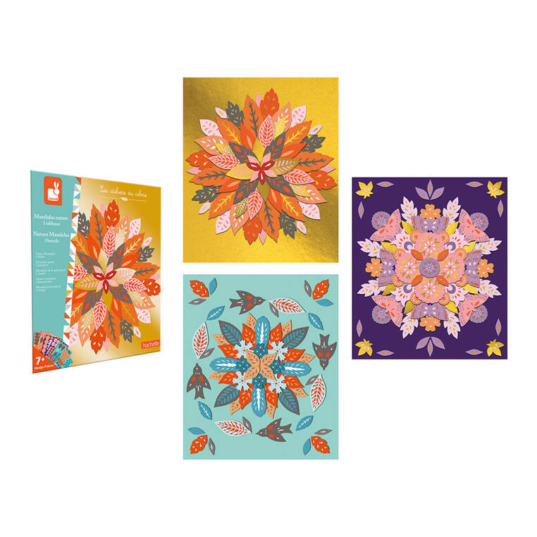 Zestaw kreatywny Mandale Natura Janod - francuski design