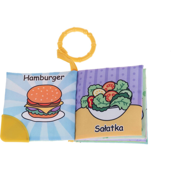 Książeczki Gryzaki 4W1 - zabawki edukacyjne dla dzieci 0 m+, Jolly Baby