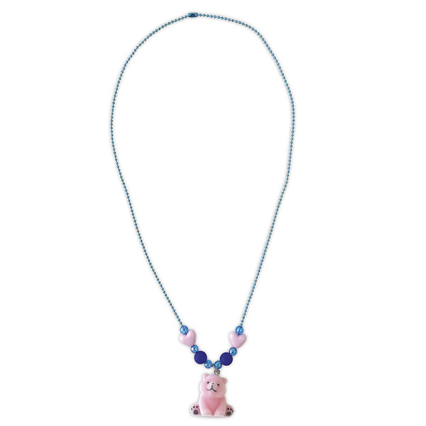 Zestaw kreatywny do tworzenia biżuterii z zawieszkami Małe zwierzątka, dla dzieci, 6+, Janod