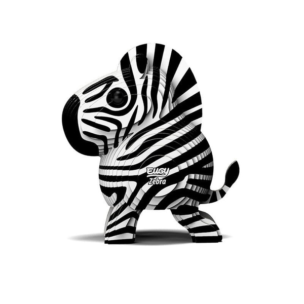 Układanka Puzzle 3D Zebra - zestaw kreatywny dla dzieci 6 lat+, Eugy