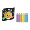 Zestaw kreatywny - Kreda chodnikowa 6 kolorów, dla dzieci, 3 lata+, Janod