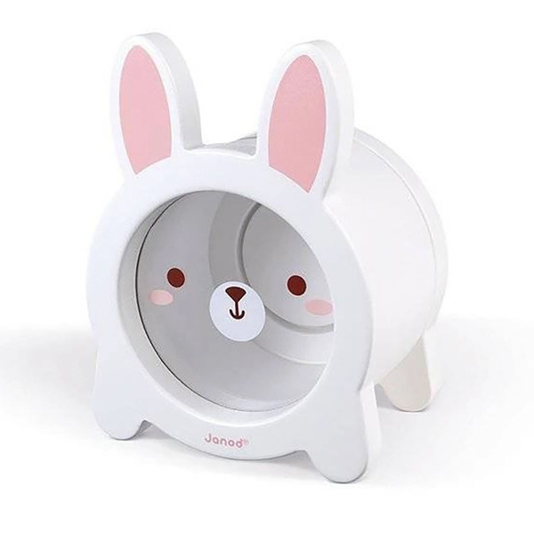 Drewniana skarbonka Królik, Janod