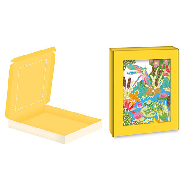 Zestaw kreatywny Złote kontury Ogród 6+, Janod