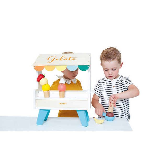 Drewniane stoisko z lodami dla dzieci 3+, Janod
