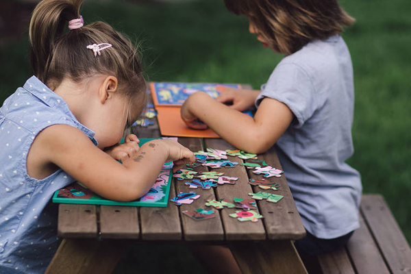 Puzzle magnetyczne 2w1 Środki transportu 20 elementów 4+, Mudpuppy