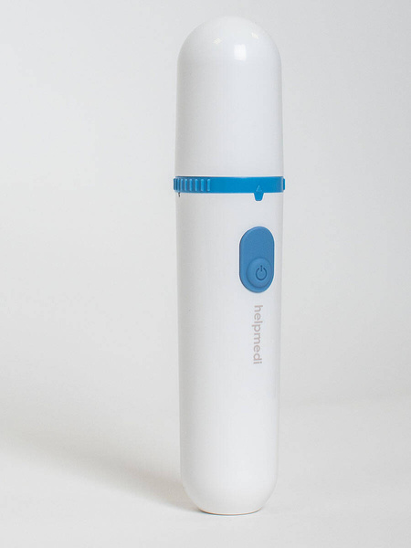 Zestaw Electrino Secure+: Elektryczny aspirator kataru HelpMedi Electrino oraz sól fizjologiczna Katarek Secure+