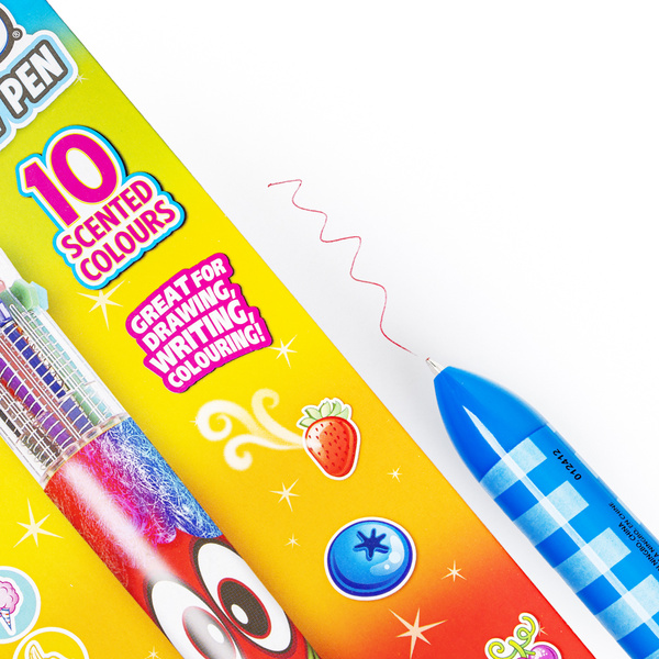 Pachnący długopis - żelowy multikolor, dla dzieci, 3 lata+, Scentos