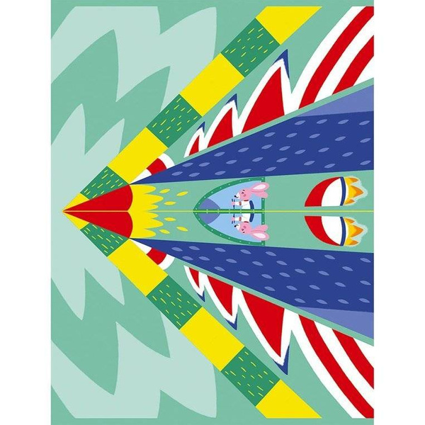 Zestaw kreatywny Papierowe samoloty z wyrzutnią 6+, Janod