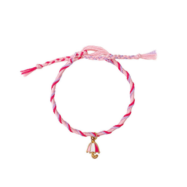 Zestaw kreatywny do tworzenia biżuterii Tęczowe bransoletki 30 szt. 8+, Janod