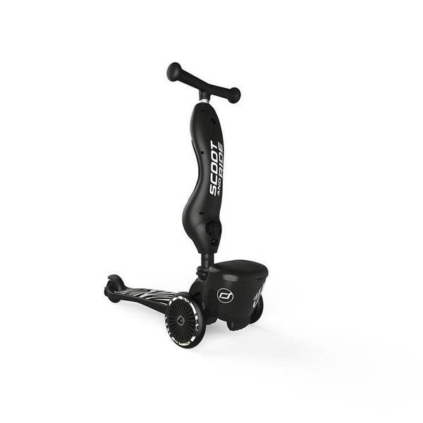Scoot and Ride HK1 Lifestyle 2w1 jeździk i hulajnoga dla dzieci 1-5 lat, kolor: Zebra