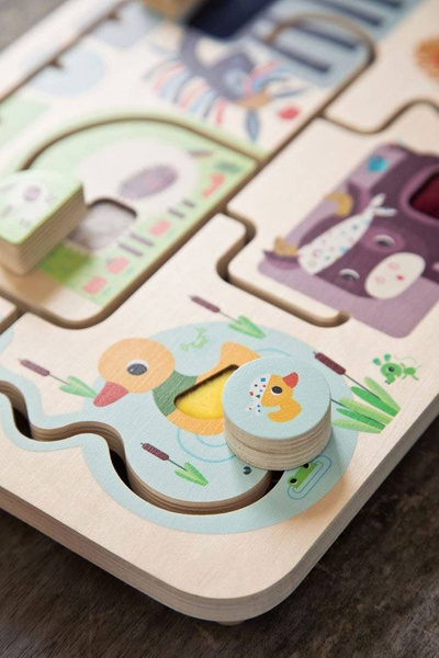 Drewniany labirynt sensoryczny Farma, Lilliputiens