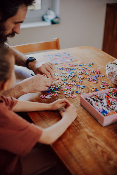 Puzzle rodzinne Kwitnące kotki 500 elementów, dla dzieci, 8 lat+, Mudpuppy