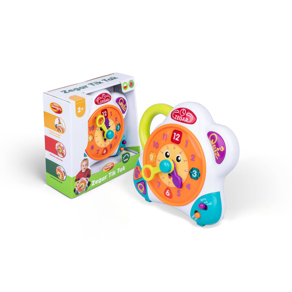 Zegar Tik-Tak zabawka interaktywna dla dzieci 2 lata+, Dumel Discovery