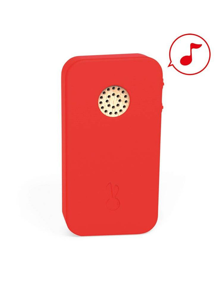 Telefon drewniany z dźwiękami, Janod