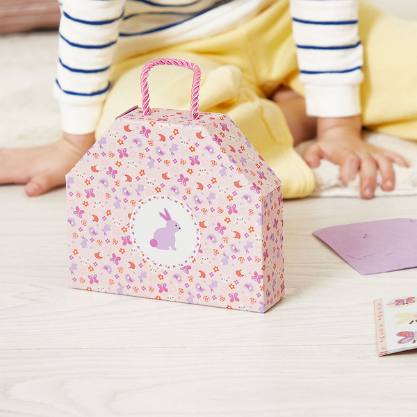 Zestaw kreatywny do tworzenia biżuterii Brokatowe spinki dla dzieci, 5 lat+, Janod