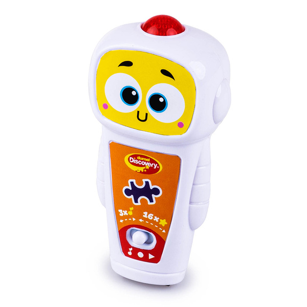 Puzzle interaktywne, dźwiękowe, Robot Robby, Farma i Las, Dumel Discovery