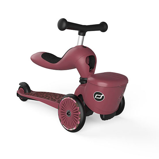 Scoot and Ride HK1 Lifestyle 2w1 jeździk i hulajnoga dla dzieci 1-5 lat, kolor: Wildcat