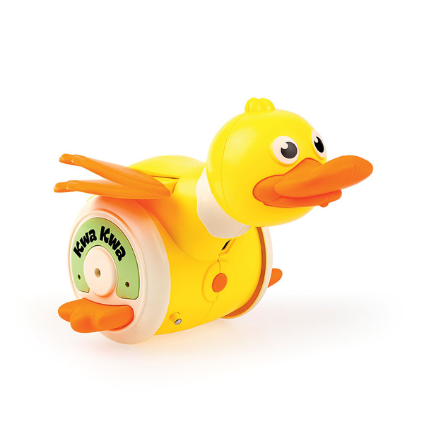 Zabawka interaktywna - Pędząca Kaczka, dla dzieci, 18 m+, Dumel