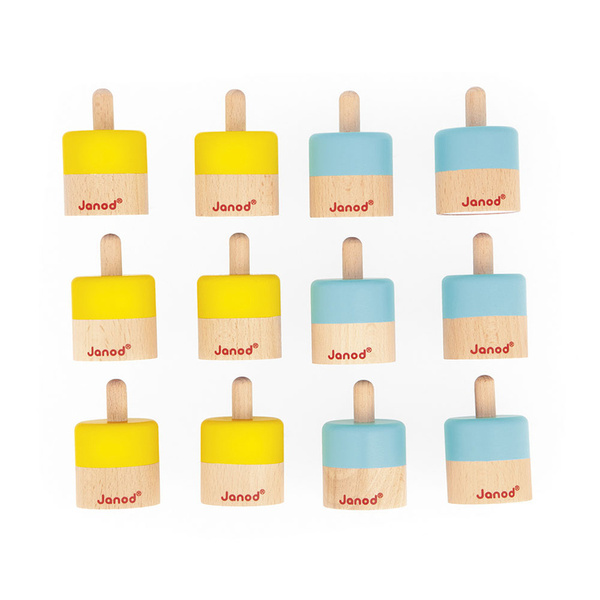 Gra edukacyjna - memory dźwiękowe sensoryczne, dla dzieci 3 lata+, Janod