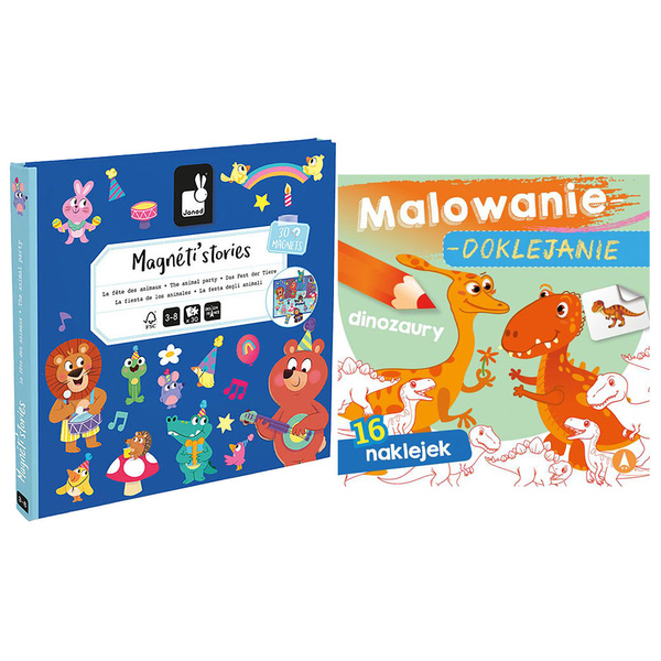 Układanka Magnetyczna Przyjęcie w lesie Magneti'stories 3 lata+, Janod