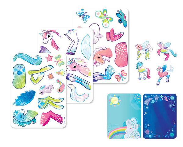 Magnetyczne konstrukcje Magiczne Jednorożce 4+, Mudpuppy