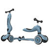 Scoot and Ride HK1 2w1 jeździk i hulajnoga dla dzieci 1-5 lat, kolor: Steel
