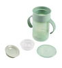 Kubek dla dzieci treningowy 360°, z uchwytami 340 ml green 12 m+, Beaba